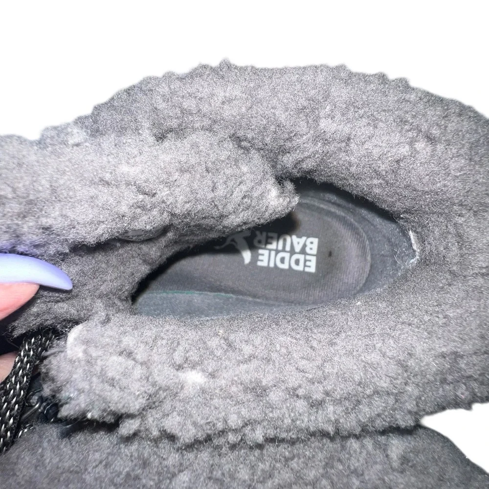 EDDIE BAUER Rainier Waterproof Mid Boots Women's Size 8.5 Vibram Soul Hiking‎
